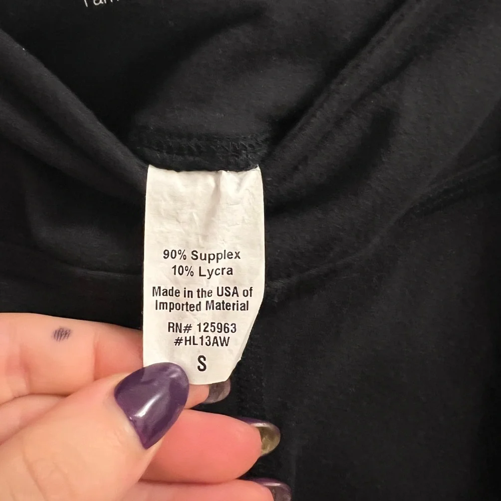 Beyond Yoga Black Leggings - Side Mesh Detail - Size S